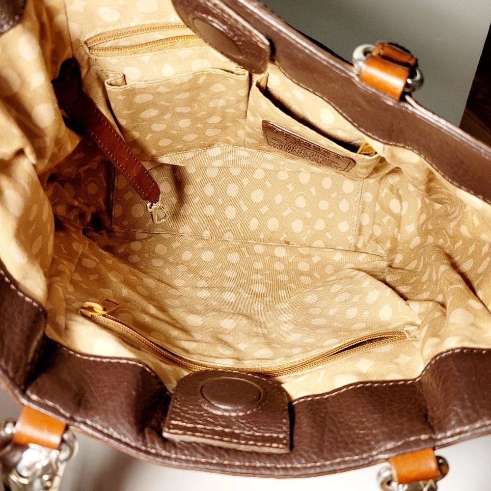 Brighton leather tote